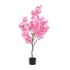 Simulación árbol de té maceta set de boda decoración cerezos hotel centro comercial sala de estar decoración paisaje plantación verde al por mayor Item Picture